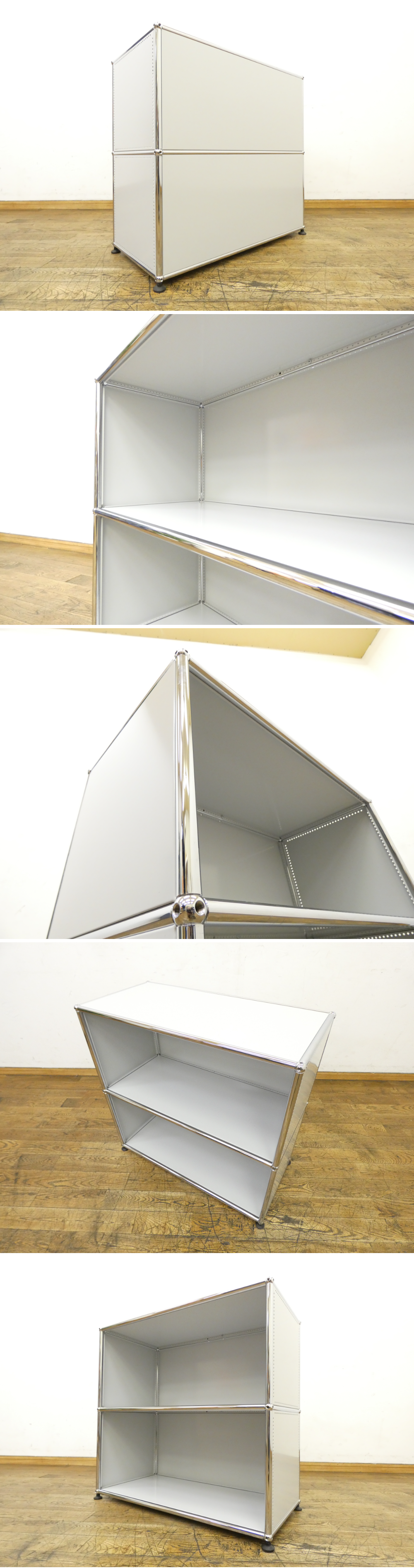 ◇CY961◇展示品◇USM Haller◇ハラーシステム◇1列2段◇オープン